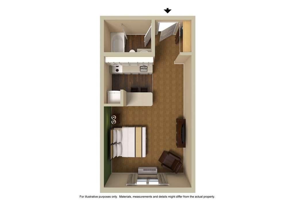 Extended Stay America Select Suites - Chicago - Hanover Park Zimmer foto